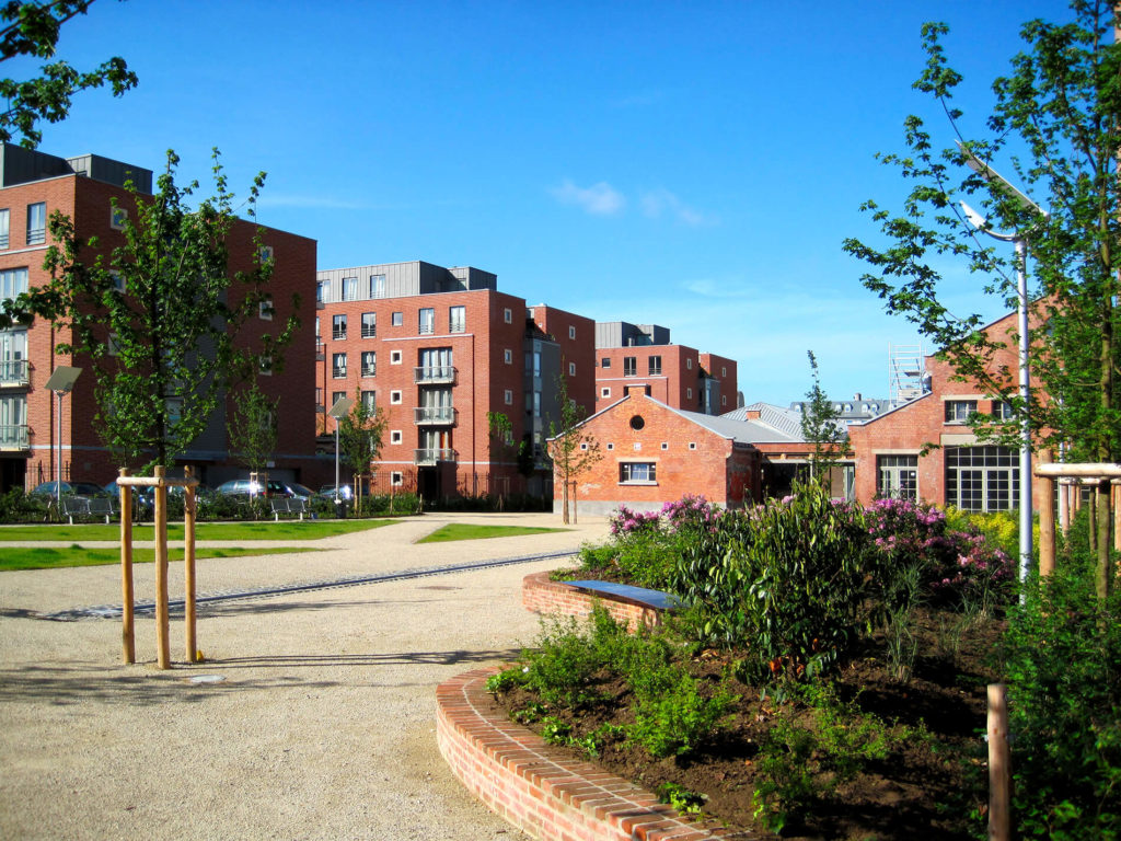 Immeubles avec espaces verts à Etterbeek